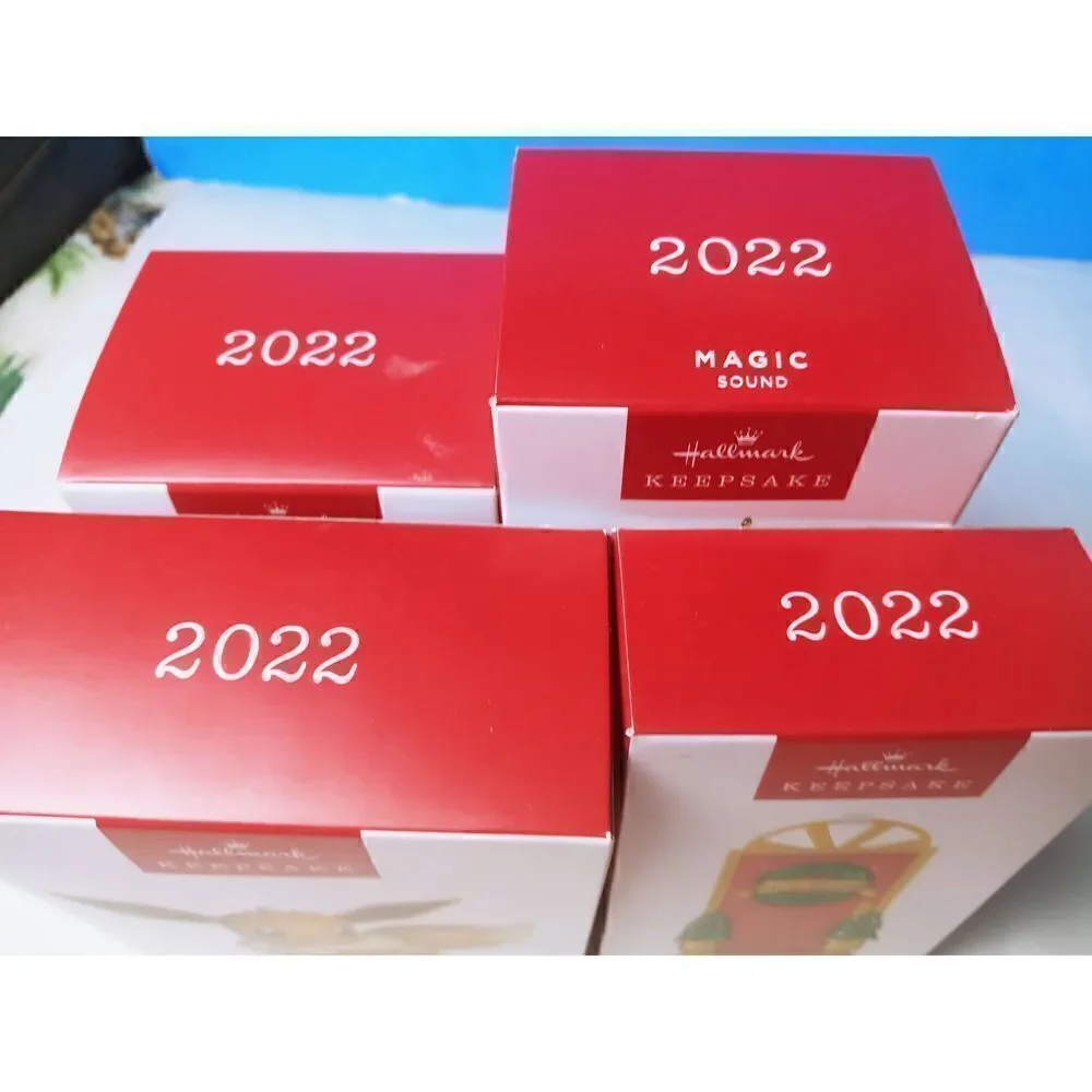 Hallmark Ornaments NEW 2022 Lot of 4-Pokemon Spider Man New Home Zak Morris